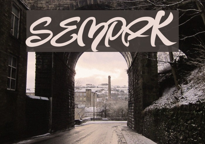 SEMPAK Font examples