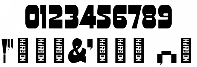 SENECA Font OTHER CHARS