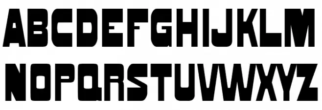 SENECA Schriftart Groß