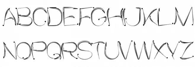 SENSATION Schriftart Groß