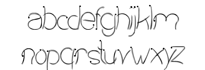 SENSATION Font LOWERCASE