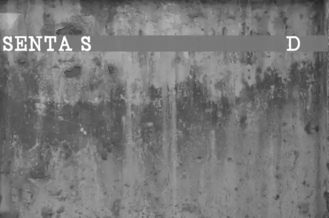 SENTA Schreibmaschine Demo Font examples