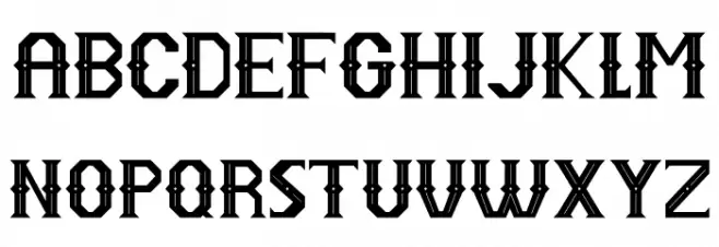 SENTHIR Schriftart Groß