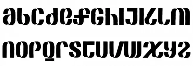 SEPAGAN Regular フォント 大文字