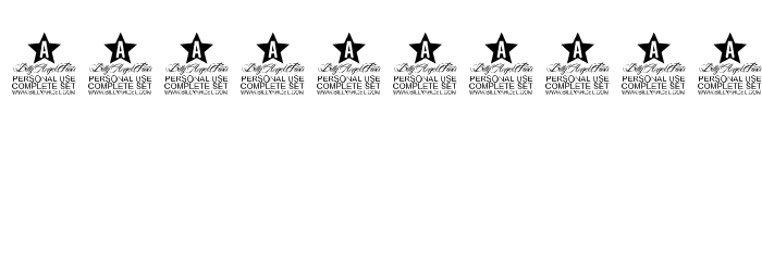 SEPIA Personal Use Font OTHER CHARS