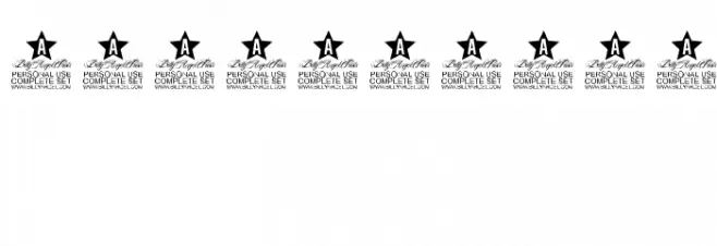 SEPIA Personal Use Font OTHER CHARS