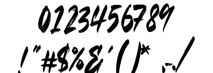 SERCEREZ Font OTHER CHARS