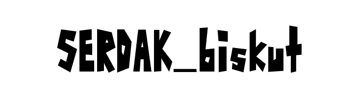 SERDAK_biskut  Fuentes Gratis Descargar