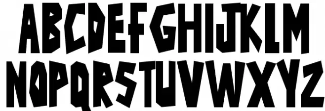 SERDAK_biskut Schriftart Groß