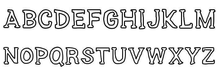 SERIES SLAB Font LOWERCASE