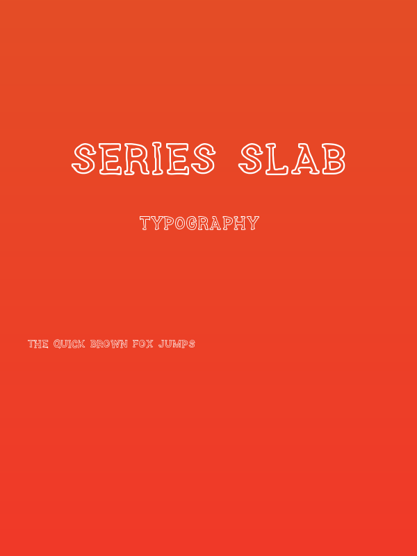SERIES SLAB Poster