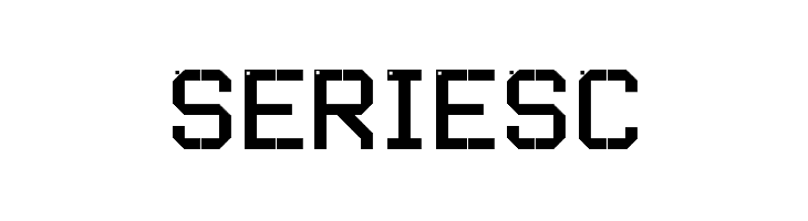 SERIESC  Frei Schriftart Herunterladen