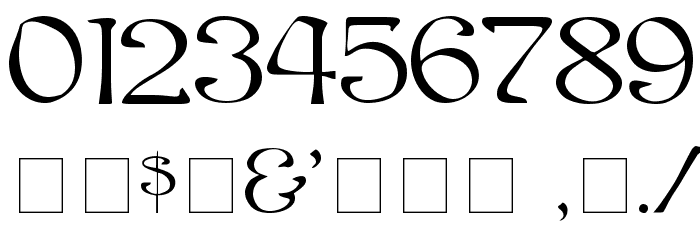 SERPENT Normal Font OTHER CHARS