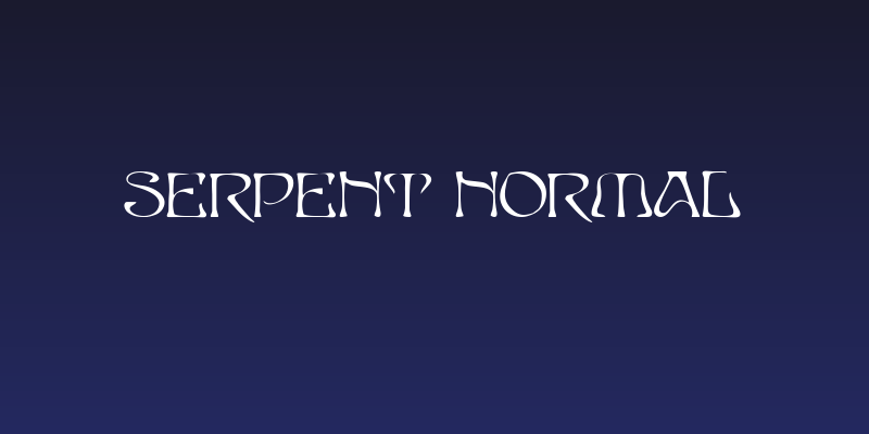 SERPENT Normal Social Header