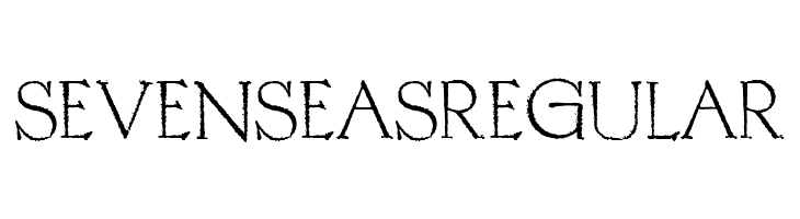 SEVEN SEAS Regular  Descarca Fonturi Gratis