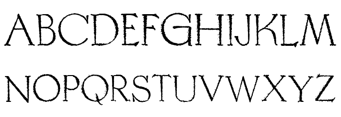 SEVEN SEAS Regular Font LOWERCASE