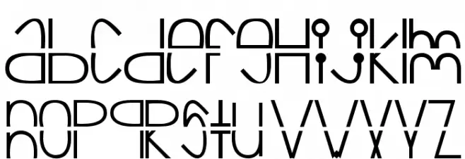 Se cort— Schriftart Groß