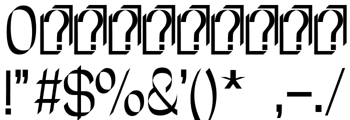 SeNSKYDEMO Font OTHER CHARS