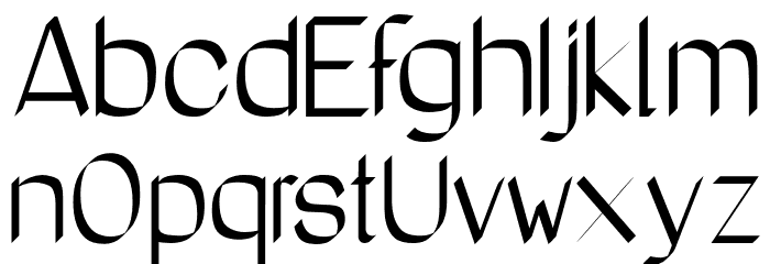 SeNSKYDEMO Font LOWERCASE