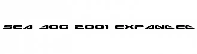 Sea Dog 2001 Expanded  Fuentes Gratis Descargar