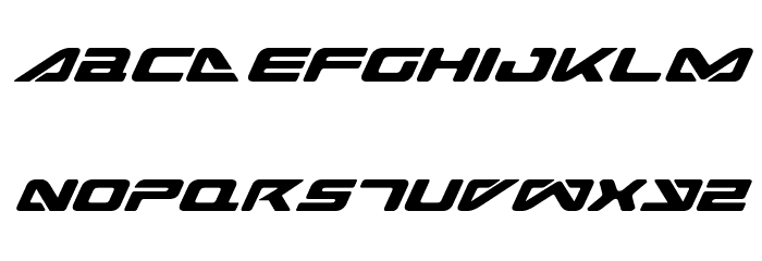 Sea Dog 2001 Italic Font LOWERCASE