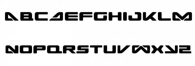 Sea Dog 2001 Schriftart Groß