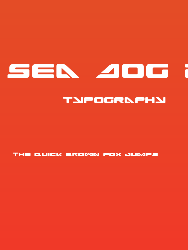 Sea Dog 2001 Poster