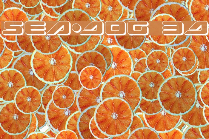 Sea-Dog 3D Font examples
