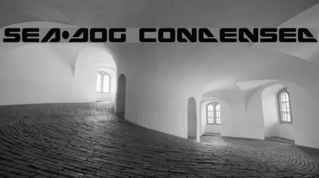 Sea-Dog Condensed フォント examples