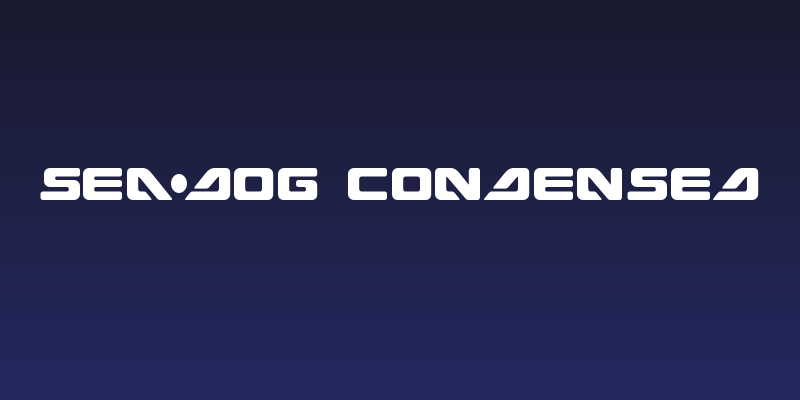 Sea-Dog Condensed Social Header