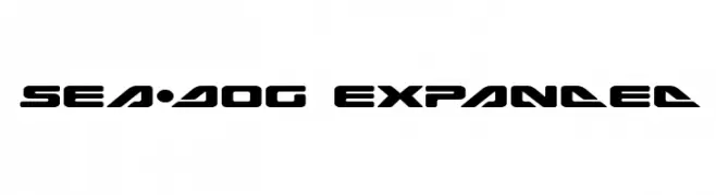 Sea-Dog Expanded  Frei Schriftart Herunterladen