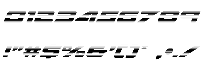 Sea-Dog Gradient Italic Fuentes OTROS CHARS