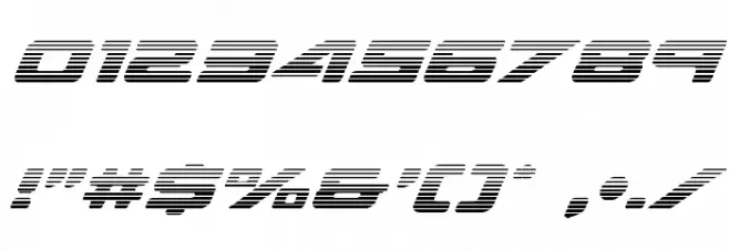 Sea-Dog Gradient Italic Fuentes OTROS CHARS