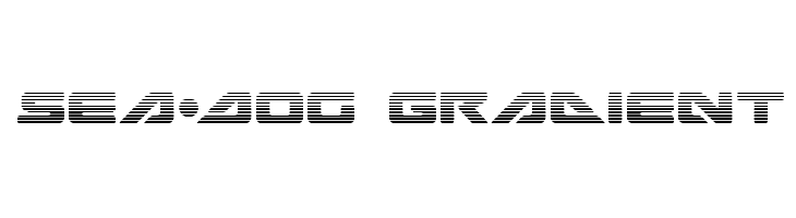 Sea-Dog Gradient Font