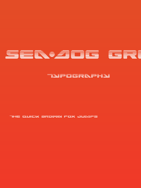 Sea-Dog Gradient Poster