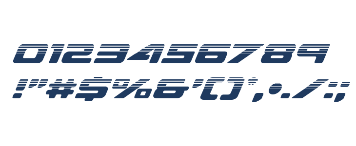 Sea-Dog Halftone Italic Other Characters