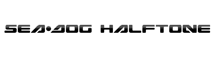 Sea-Dog Halftone  font caratteri gratis