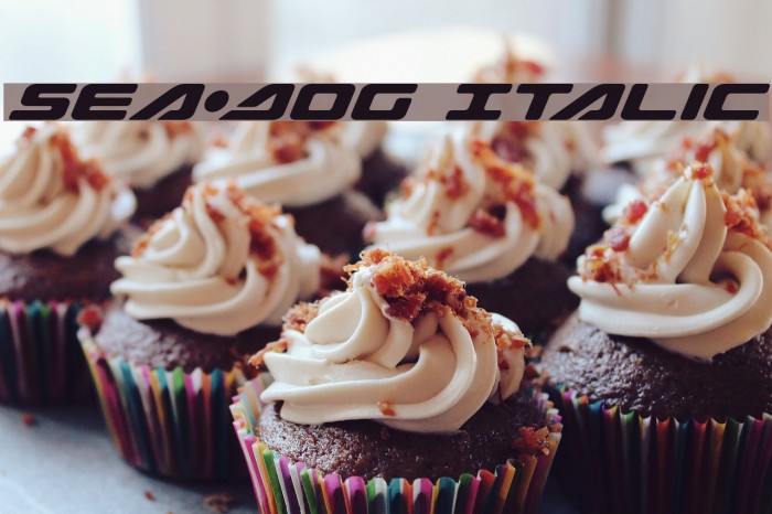 Sea-Dog Italic Font examples