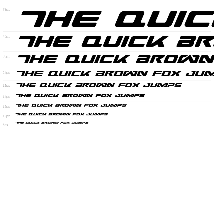 Sea-Dog Italic Waterfall