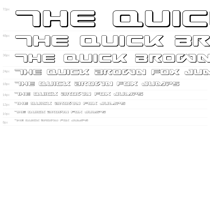 Sea-Dog Outline Waterfall