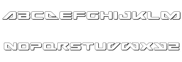 Sea-Dog Outline Font LOWERCASE
