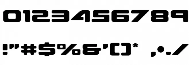 Sea-Dog Font OTHER CHARS