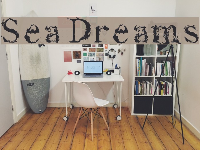 Sea Dreams Шрифта examples
