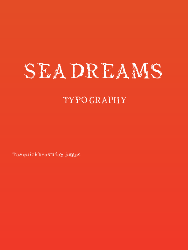 Sea Dreams Poster
