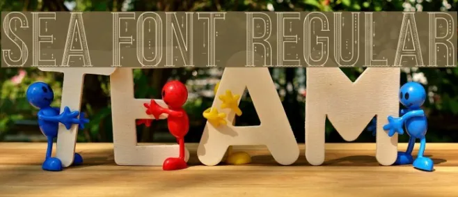 Sea Font Regular Example 2