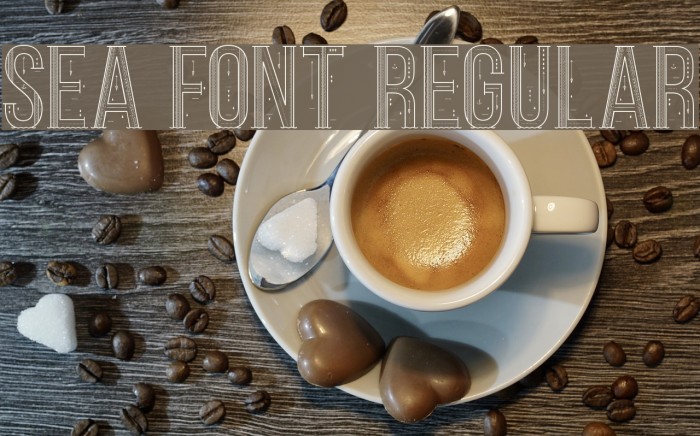 Sea Font Regular Font examples