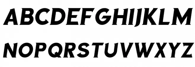 Sea Gardens Italic Schriftart Groß