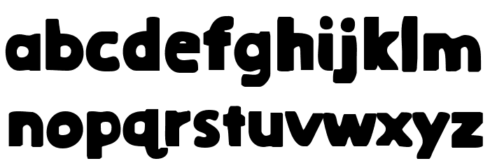 Sea Horses Regular Font LOWERCASE