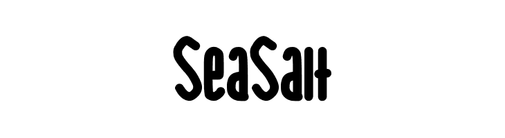 Sea Salt  Free Fonts Download