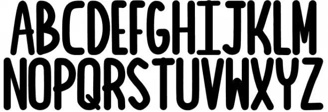 Sea Salt Schriftart Groß